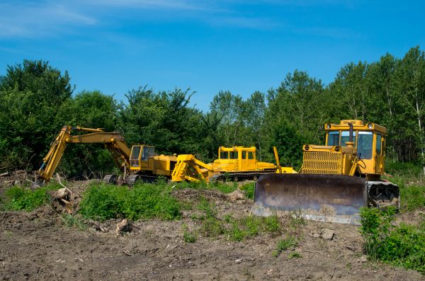 Bulldozer Clearing in Morgantown