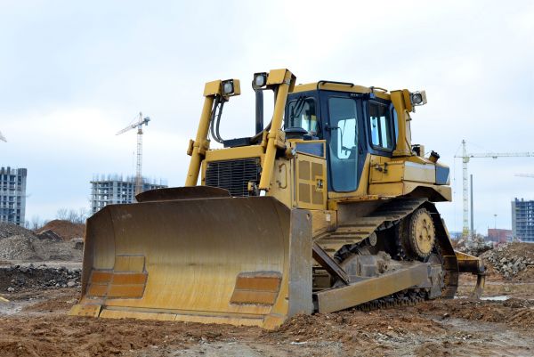 Bulldozer Site Clearing in Morgantown